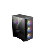ქეისი MSI MAG FORGE M100R PC Case 4 x 120mm ARGB Fans p/n 306-7G20R21-809 - Image 3